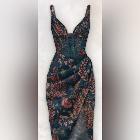 Averie Draped Mini Dress - Picture 3 of 3